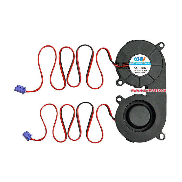 فن حلزونی بخور سرد 12 ولت 5 در 5